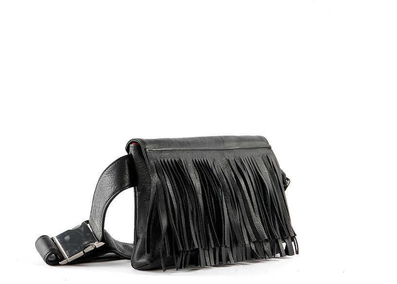 FRINGE BELT BAG
