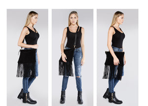 FRINGE CROSS-BODY